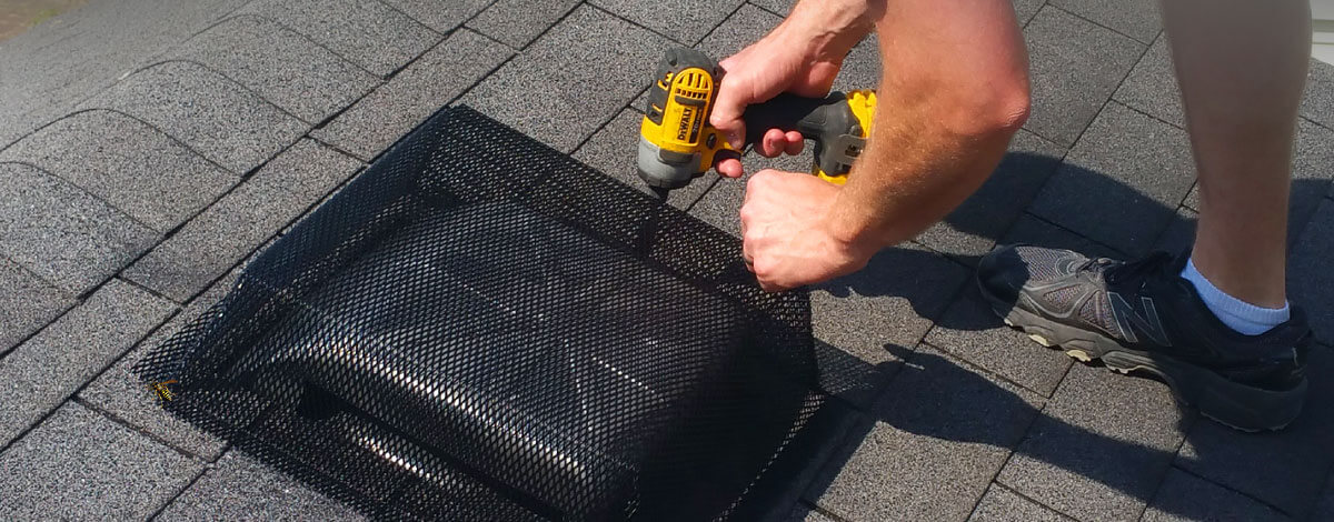 Roof Vent Cover Kit  Pest Protection Plus Products